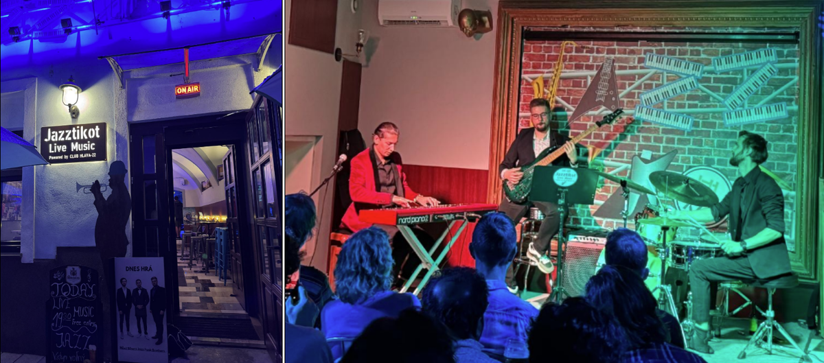 JazzTikot — маленький джаз-клуб в Старом городе.